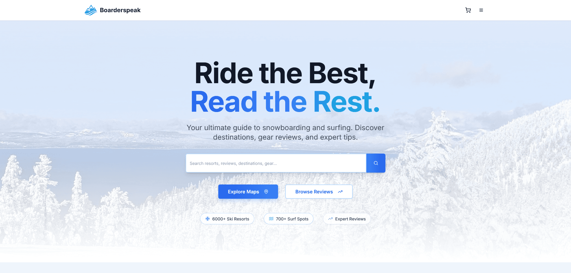 Boarderspeak Homepage